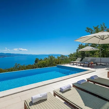 Beautiful In With Outdoor Swimming Pool Opatija